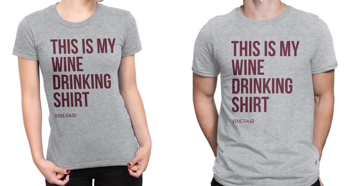 You Need Your Own Wine Drinking Shirt To Survive The Holiday Season