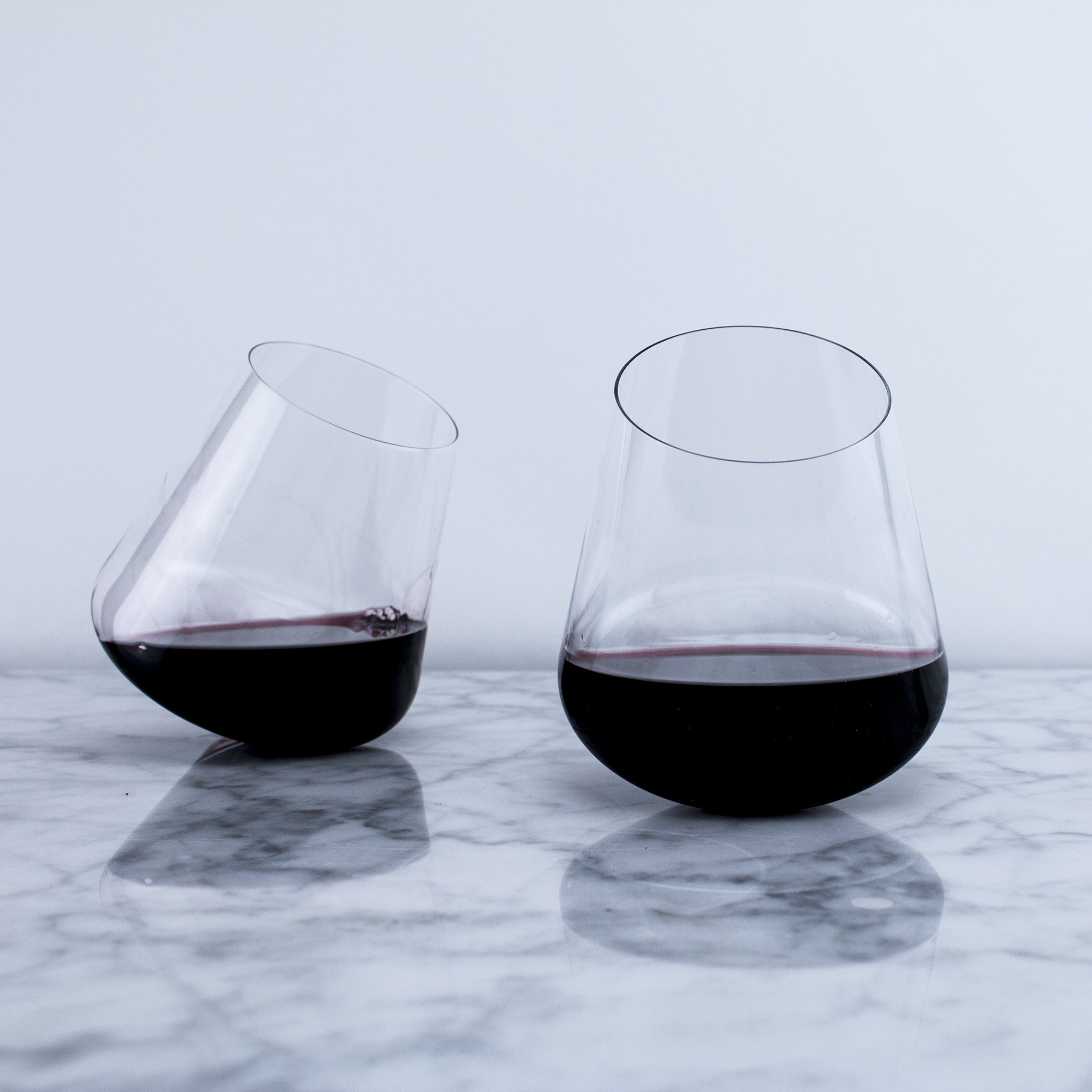 Rotating Crystal Wine Glass (Set of 2)