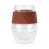 Cooler Than Cool Chilled Wine Glass (Wood)
