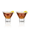 Faceted Martini Glass (Set of 2)