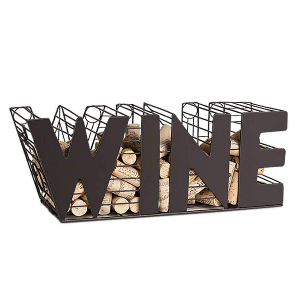 “Wine” Wine Cork Holder