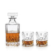 The Scotsman Classic Decanter and Glasses Set (Set of 3)