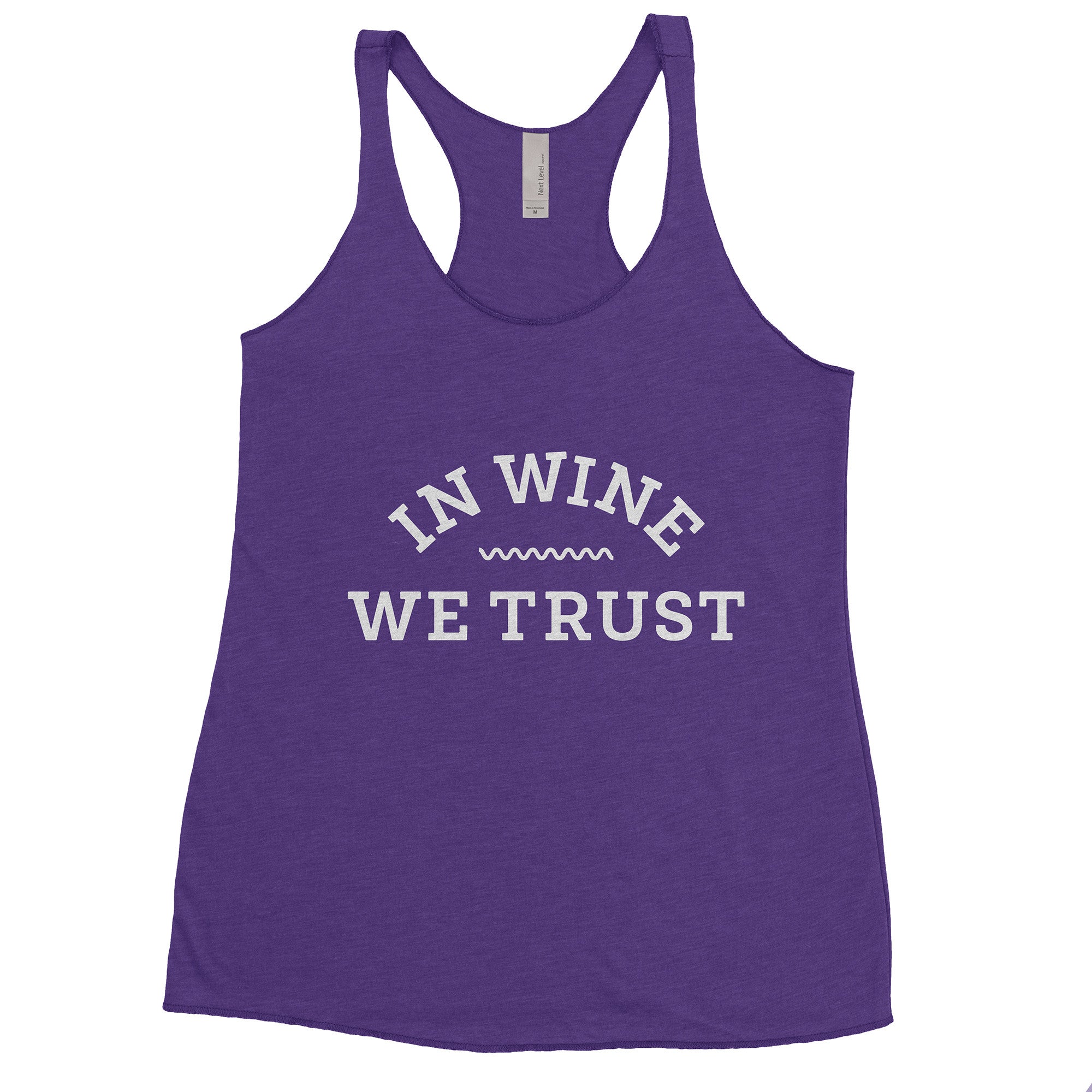 "In Wine We Trust" Women's Tank
