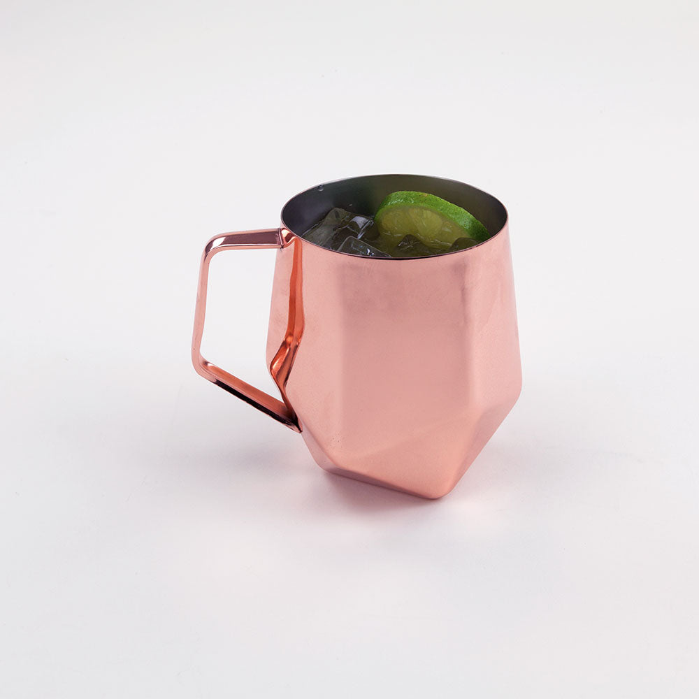 Faceted Moscow Mule Mug