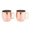 Hammered Moscow Mule Mugs (Set of 2)
