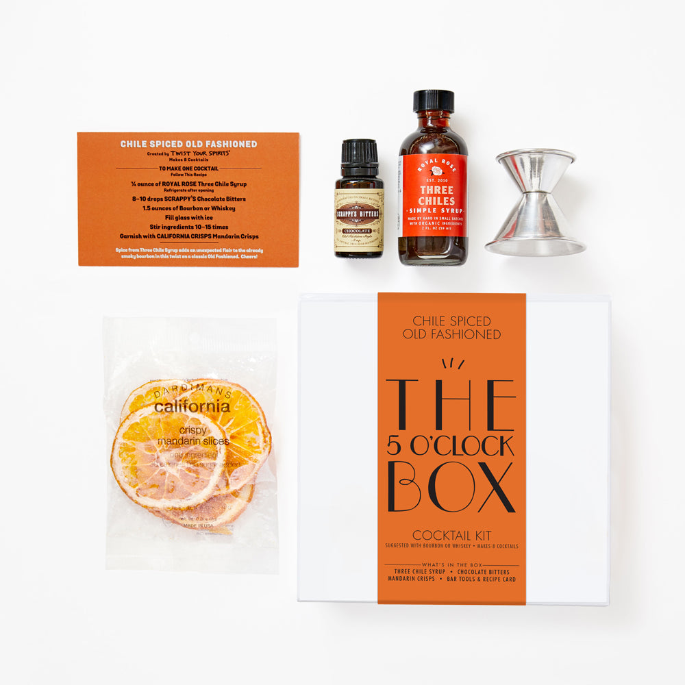 Chile Spiced Old Fashioned Cocktail Kit