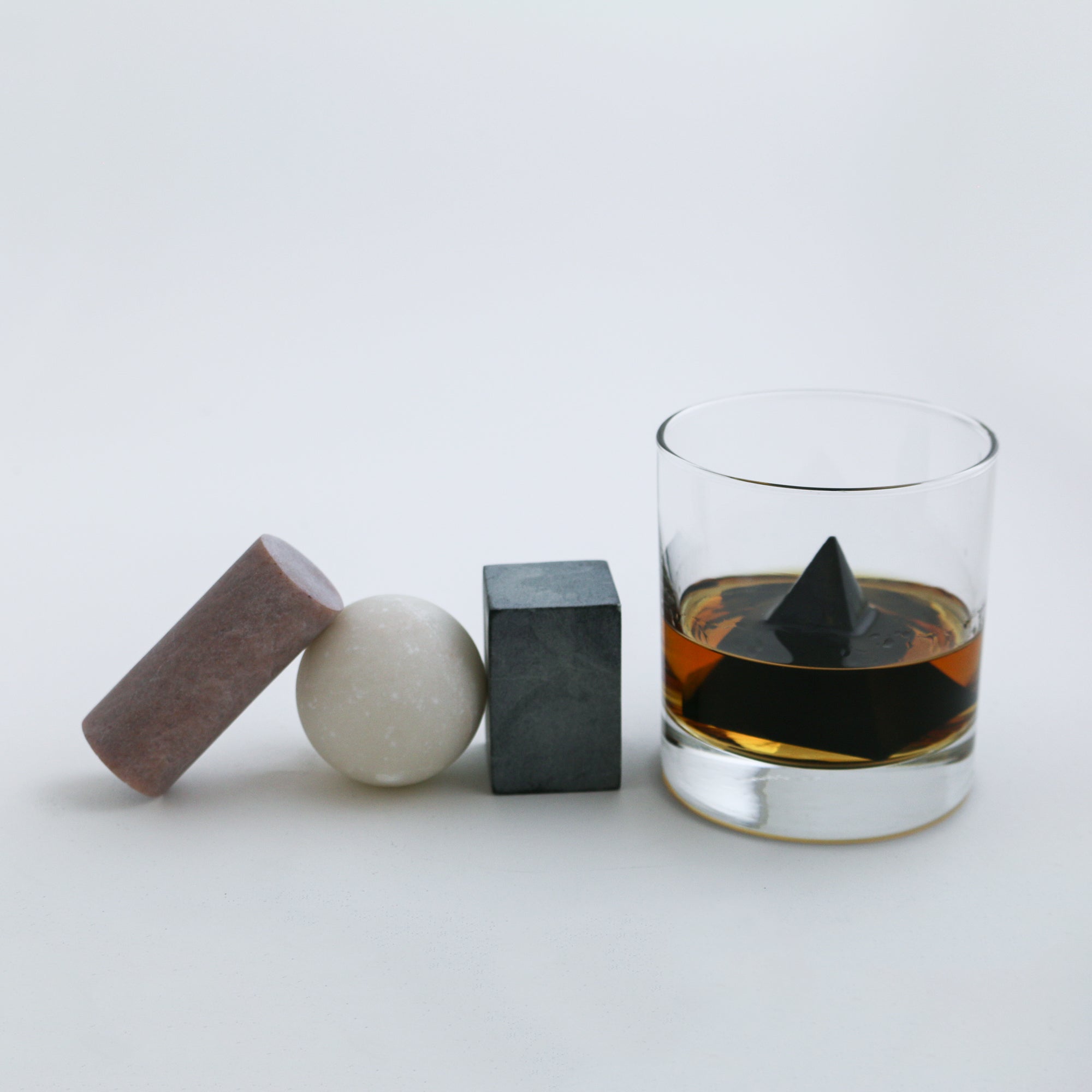Perfect Sphere Whiskey Rocks, Set of 2