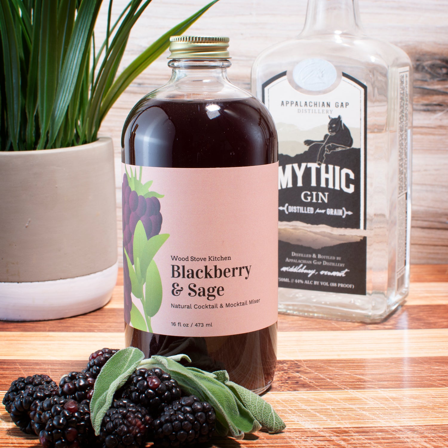 Blackberry & Sage Craft Cocktail Mixer