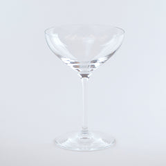 Faceted Crystal Coupe Glasses (Set of 2) - The VinePair Store