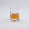 Mid-Century Modern Crystal Whiskey Tumblers (Set of 2)