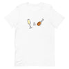 Name A Better Duo (Champagne &amp; Fried Chicken) T-Shirt T-Shirt