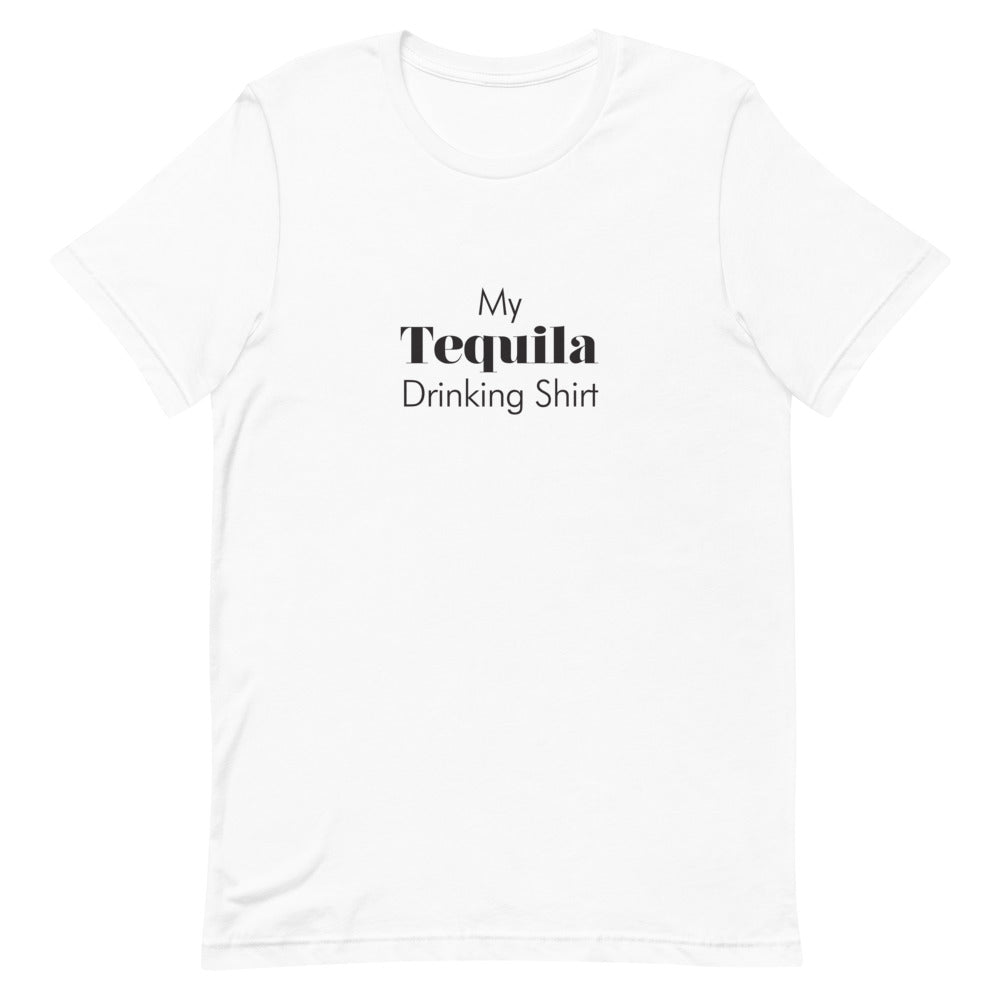 My Tequila Drinking T-Shirt