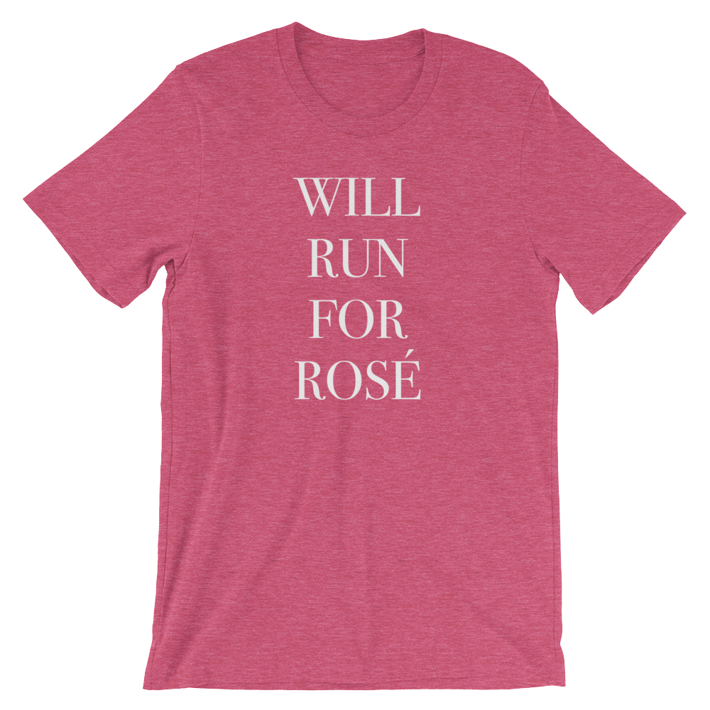 Will Run For Rosé T-Shirt