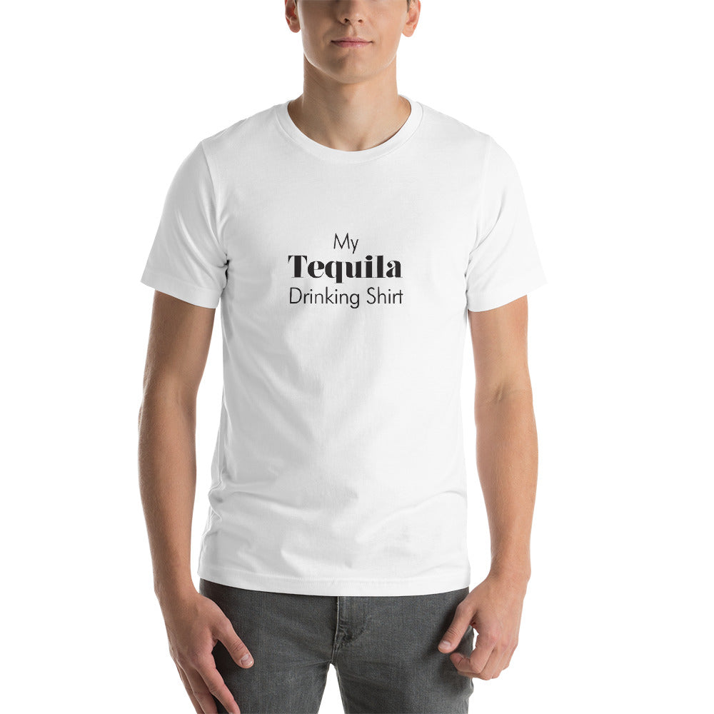 My Tequila Drinking T-Shirt