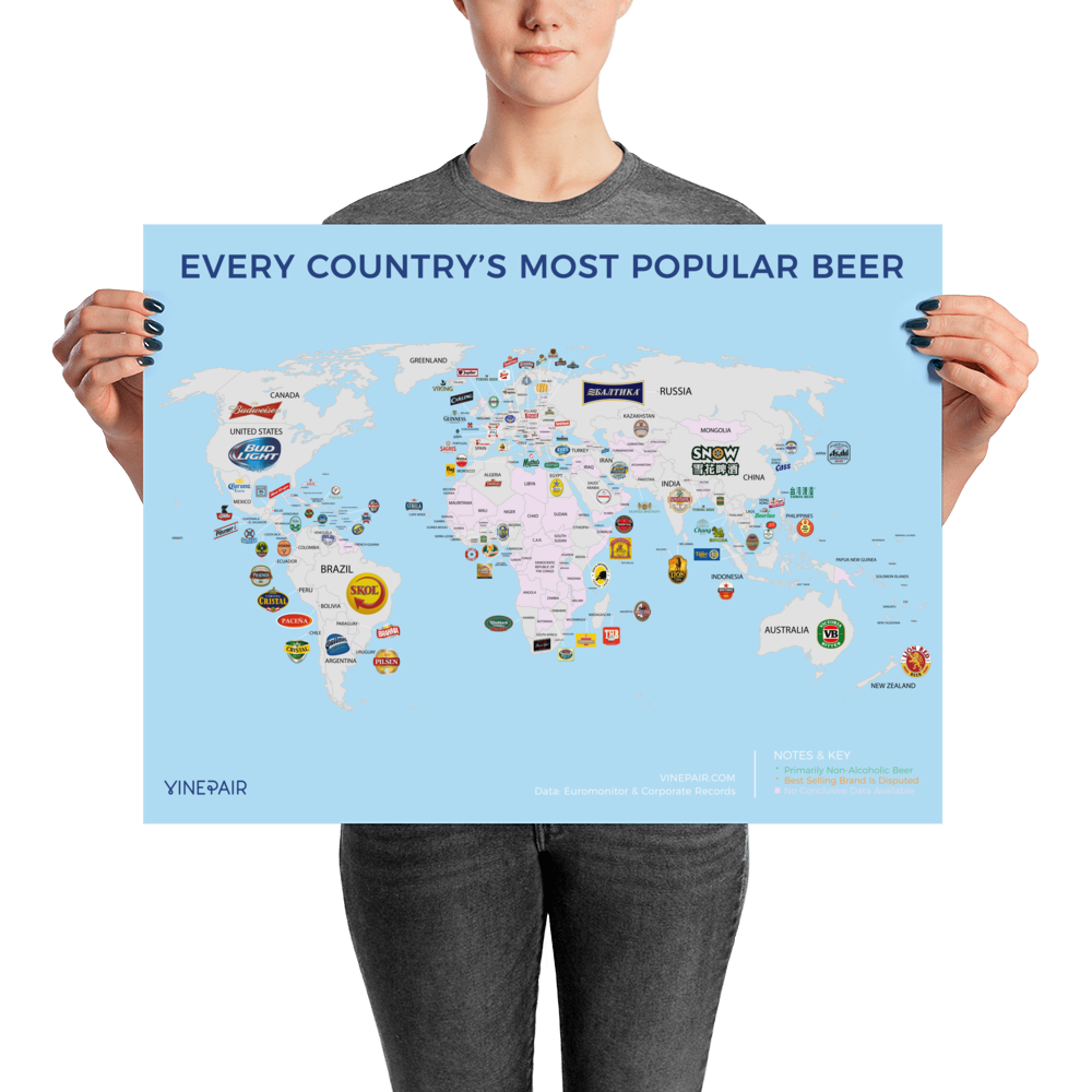 MAP: Every Country's Most Popular Beer