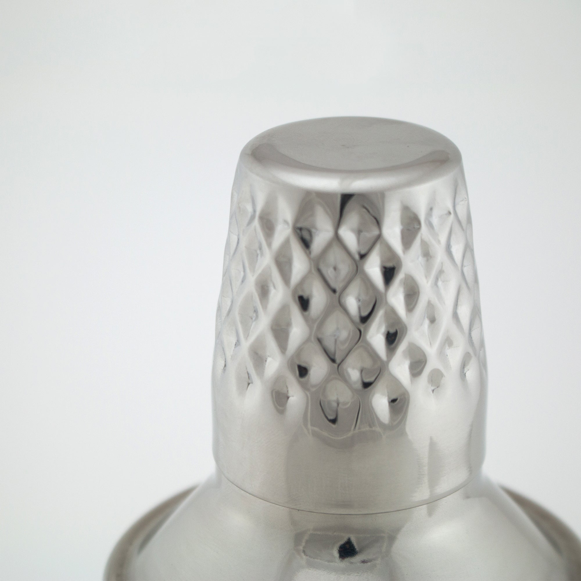 Jumbo Aluminum Midcentury Cocktail Shaker in the Style of