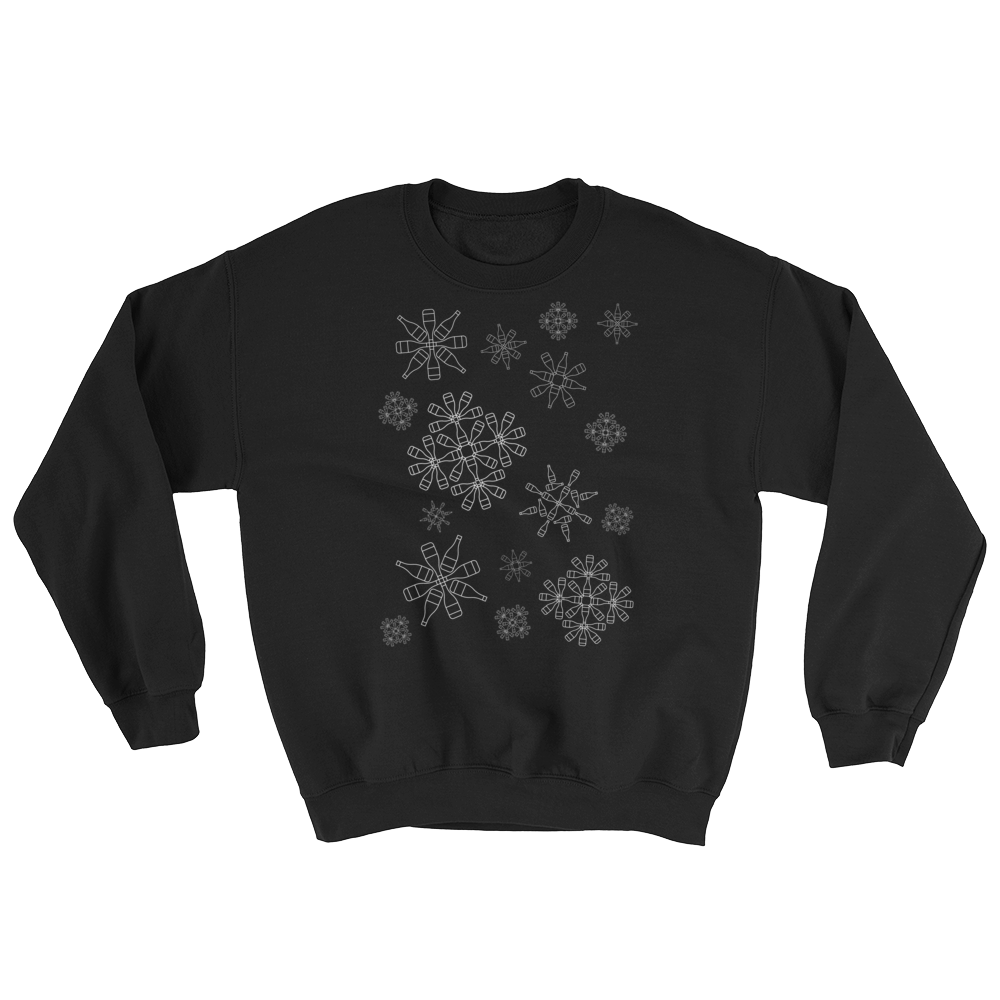 Special "Wine" Snowflake Sweatshirt