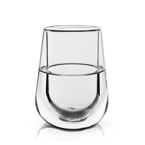 Frosty Wine Glass